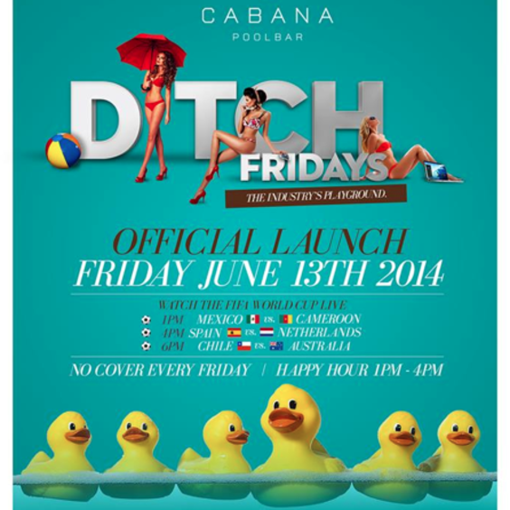 Grand Opening of Ditch Fridays